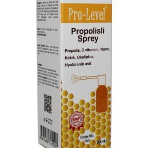 PRO LEVEL PROPOLİSLİ BOĞAZ SPREYİ 30 ML