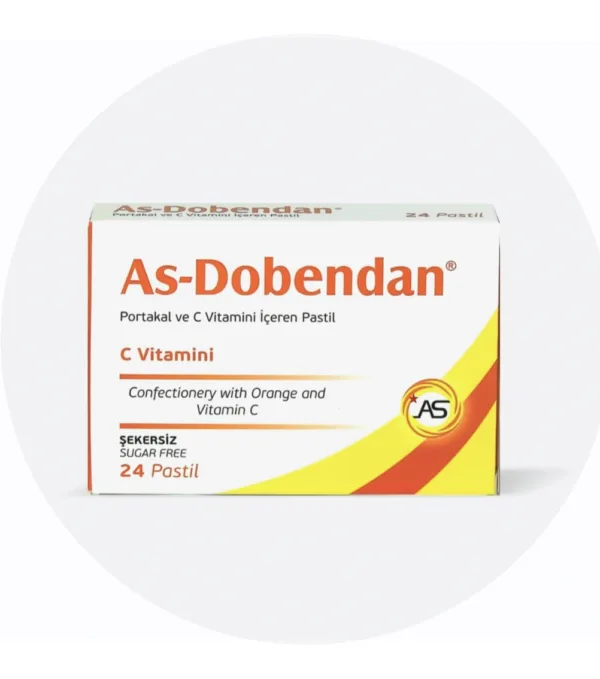 As-Dobendan C Vitamini 24 Pastil