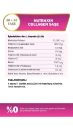 Nutraxin Collagen Gold Quality 10.000 mg 60 Saşe Kolajen-2