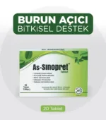 As Sinopret 20 Tablet Bitkisel Burun Açıcı
