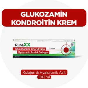 Glukozamin Kondroitin Krem 100 ml Kolajen ve Hyaluronik Asit