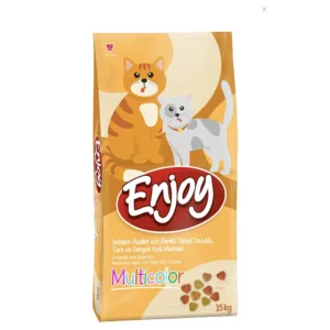 Enjoy 15 Kg Kedi Maması Tavuklu Yetişkin Tam ve Dengeli
