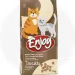 Enjoy 15 kg kedi maması tavuklu yetişkin kuru mama