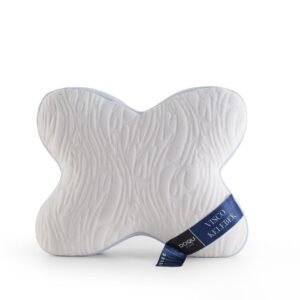 Doqu Home Visco Kelebek Yastık 53 cm x 42 cm - Beyaz